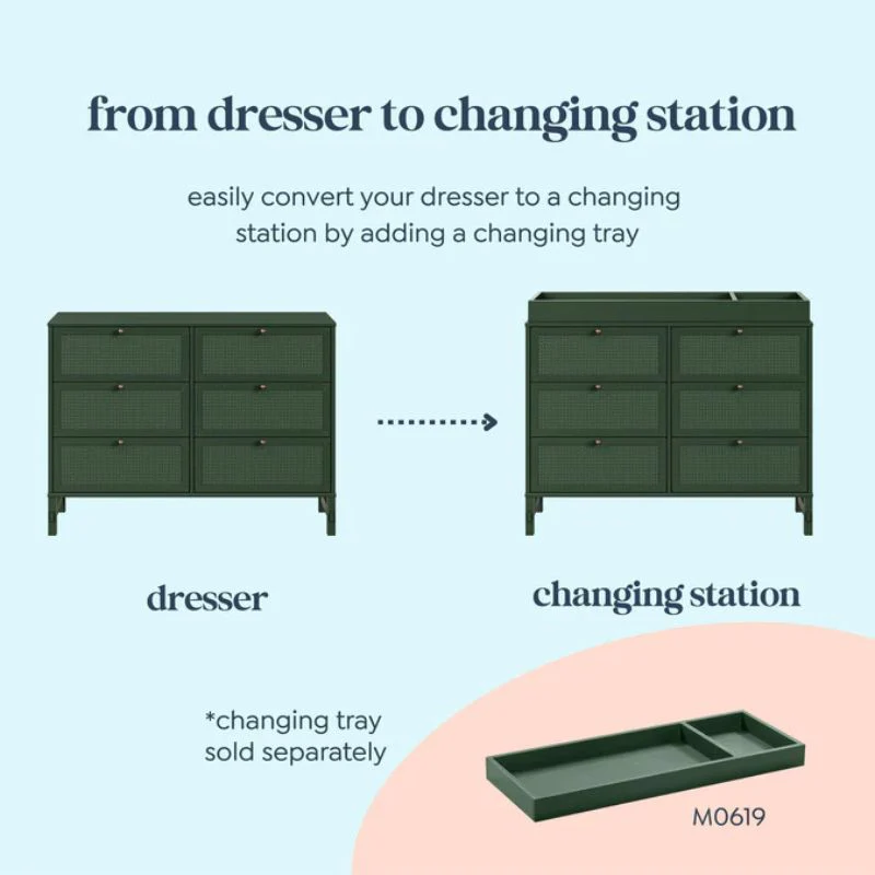 Margot 6-Drawer Dresser - Image 9