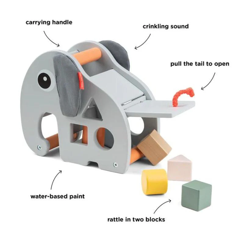 Shape Sorting Box - Elphee Grey - Image 10