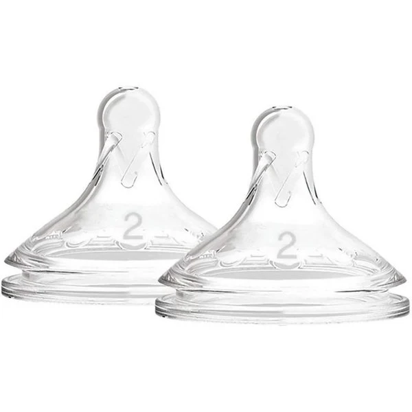 Options+ Wide Neck Nipples - 2 Pack - Image 2