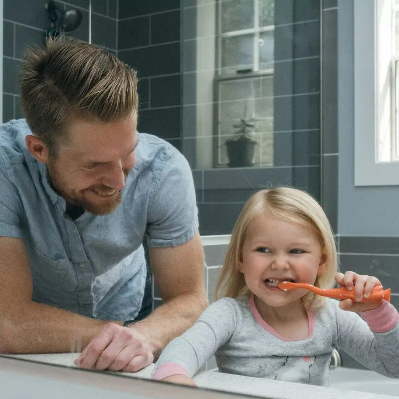 Dino Toddler Toothbrush - 2 pack - Image 2