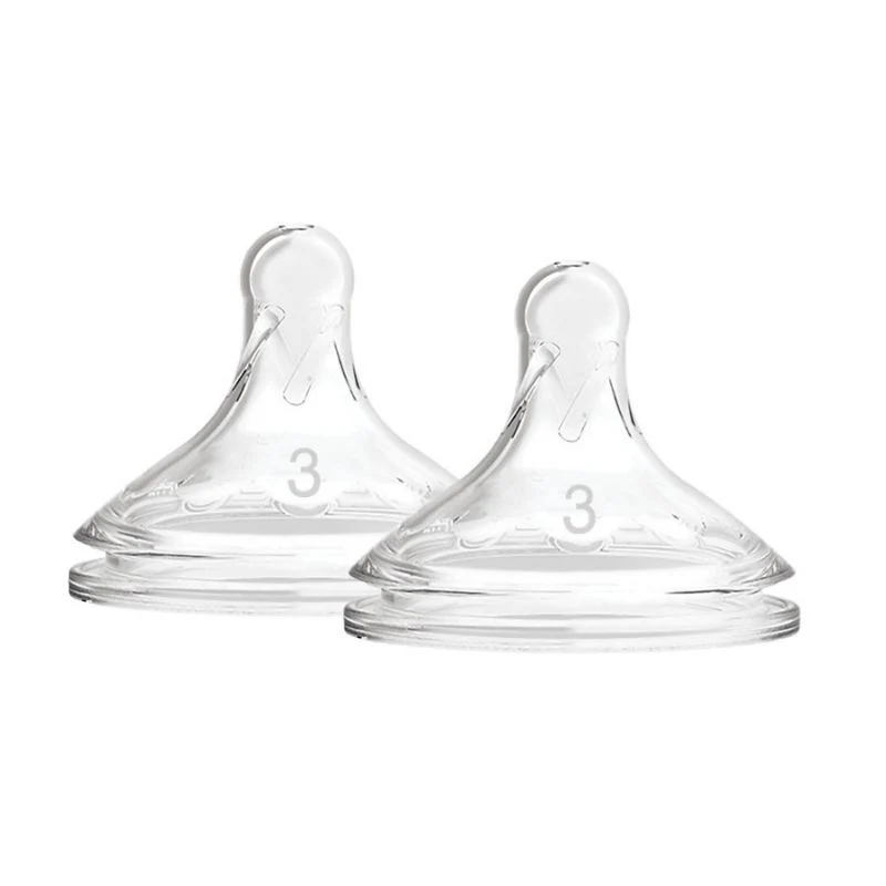 Options+ Wide Neck Nipples - 6 Pack - Image 3