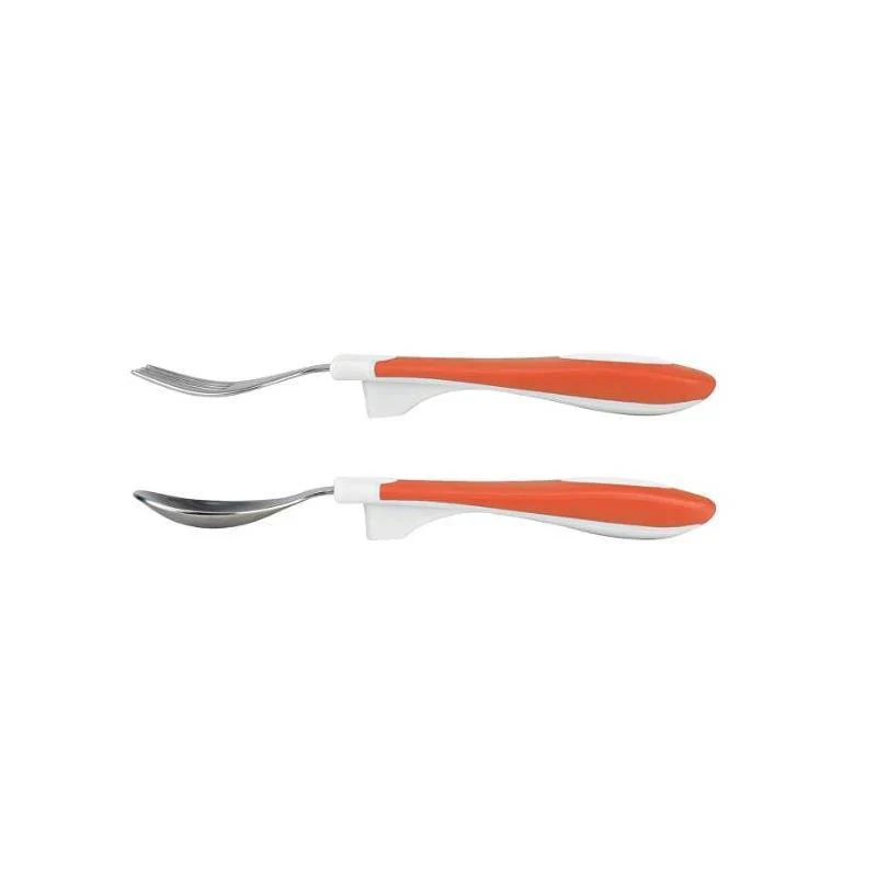 Soft Grip Fork & Spoon Set - Image 2