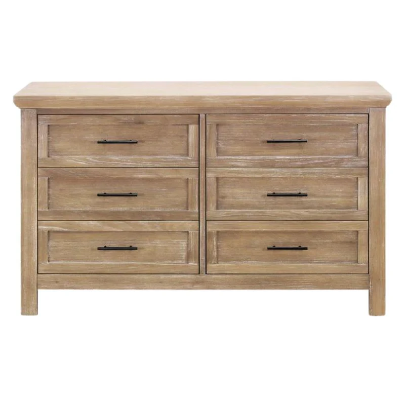 Emory Farmhouse 6-Drawer Double Dresser - Image 6