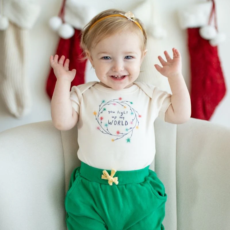 Holiday Graphic Short Sleeve Bodysuit - Image 12
