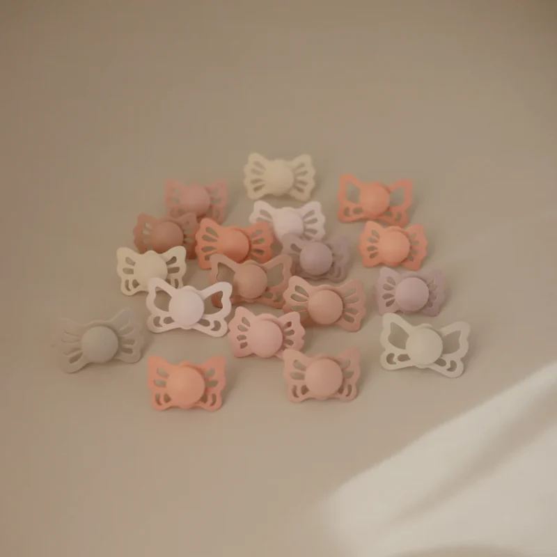 Butterfly Anatomical Silicone Pacifier 6-18 Months - 2 Pack - Image 7