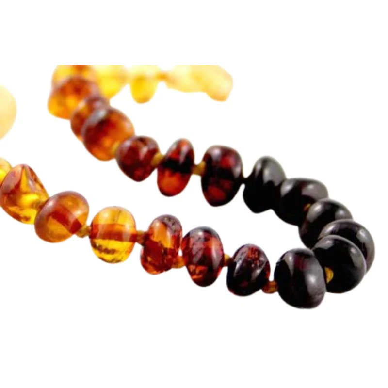 Raw Baltic Amber Teething Necklace - 13 Inch - Image 16
