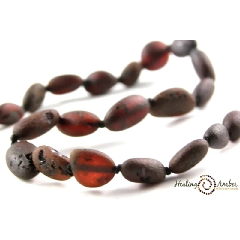 Baltic Amber Teething Necklace - 17.5 Inch - Image 10