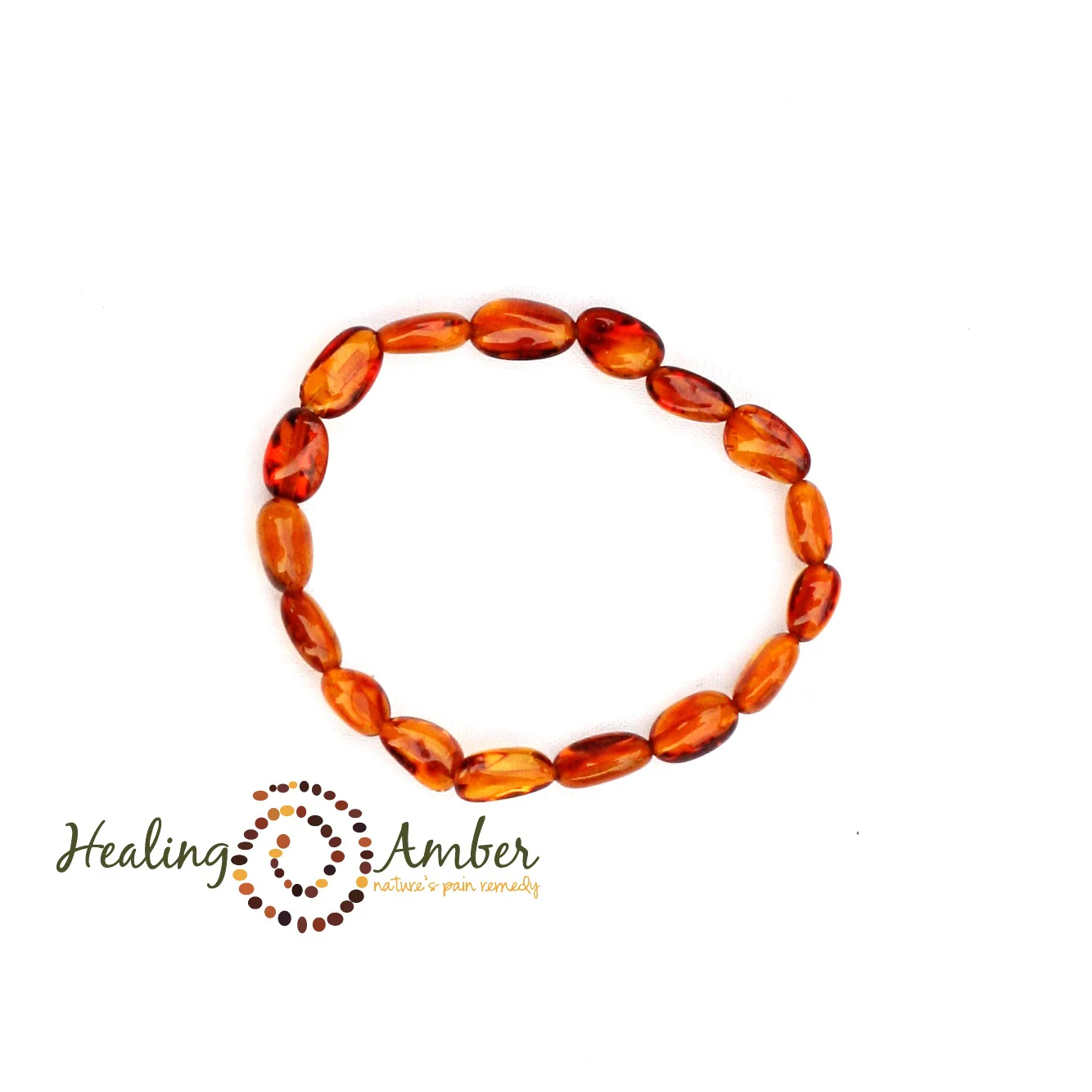Baltic Amber Teething Necklace - 17.5 Inch - Image 11