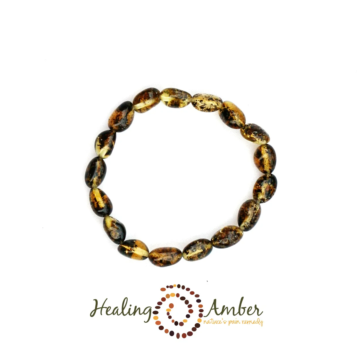 Baltic Amber Teething Necklace - 17.5 Inch - Image 5