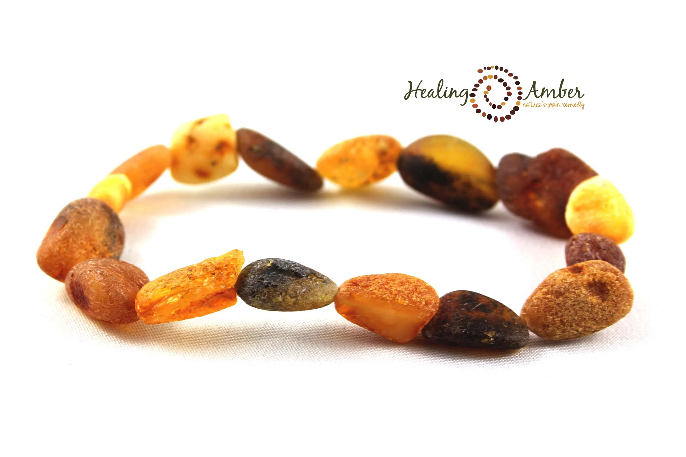 Baltic Amber Teething Necklace - 17.5 Inch - Image 9