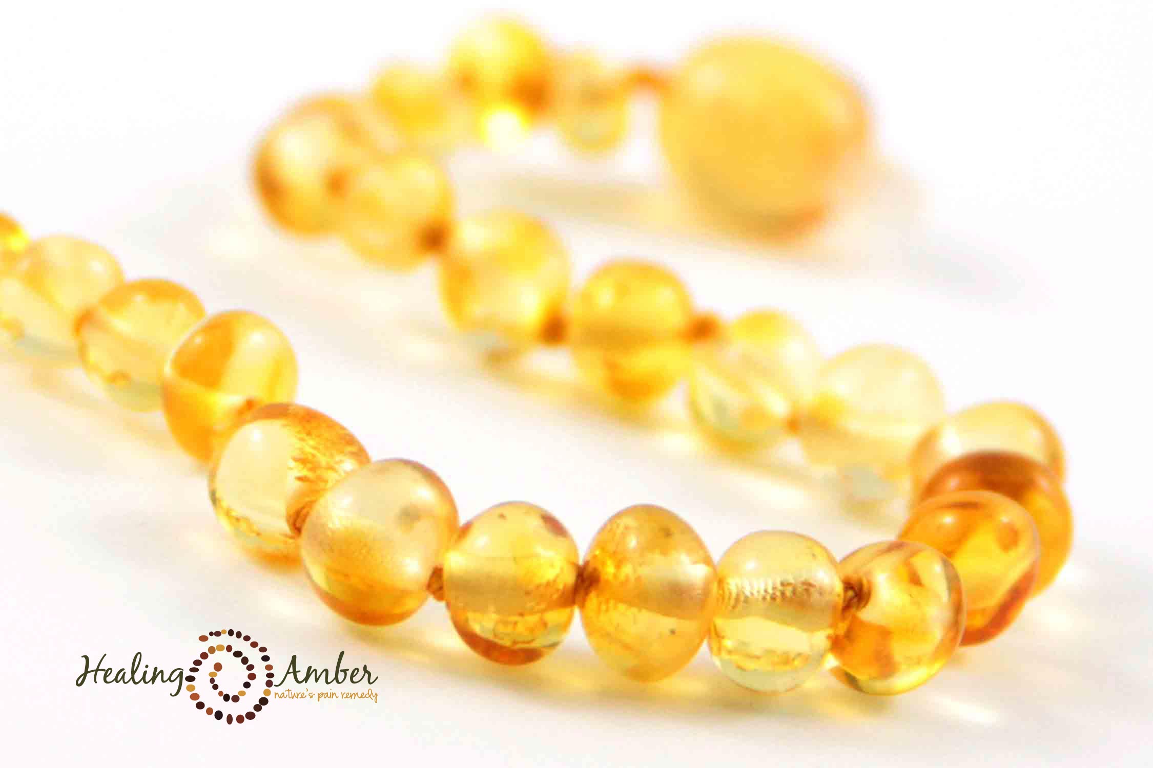 Baltic Amber Teething Bracelets - 5.5 inches - Image 10