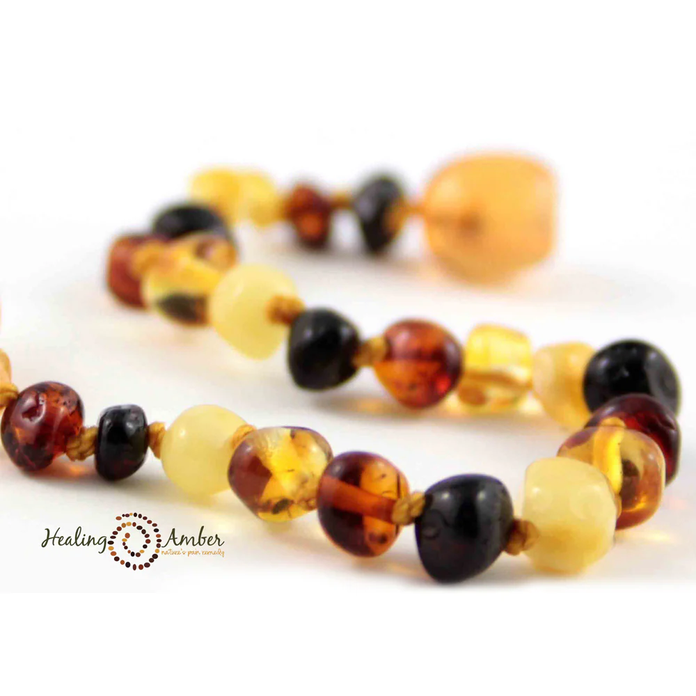 Baltic Amber Teething Bracelets - 5.5 inches - Image 20