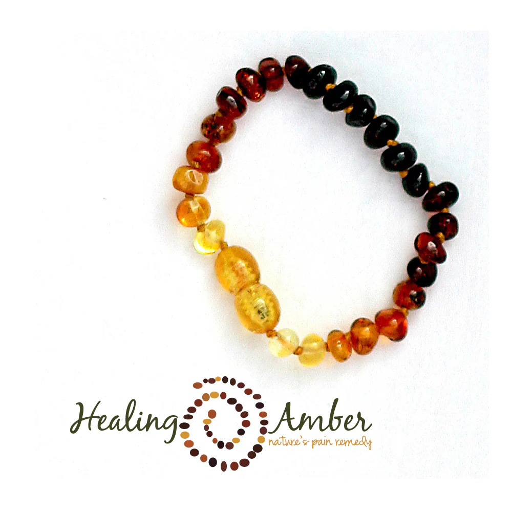 Baltic Amber Teething Bracelets - 5.5 inches - Image 25