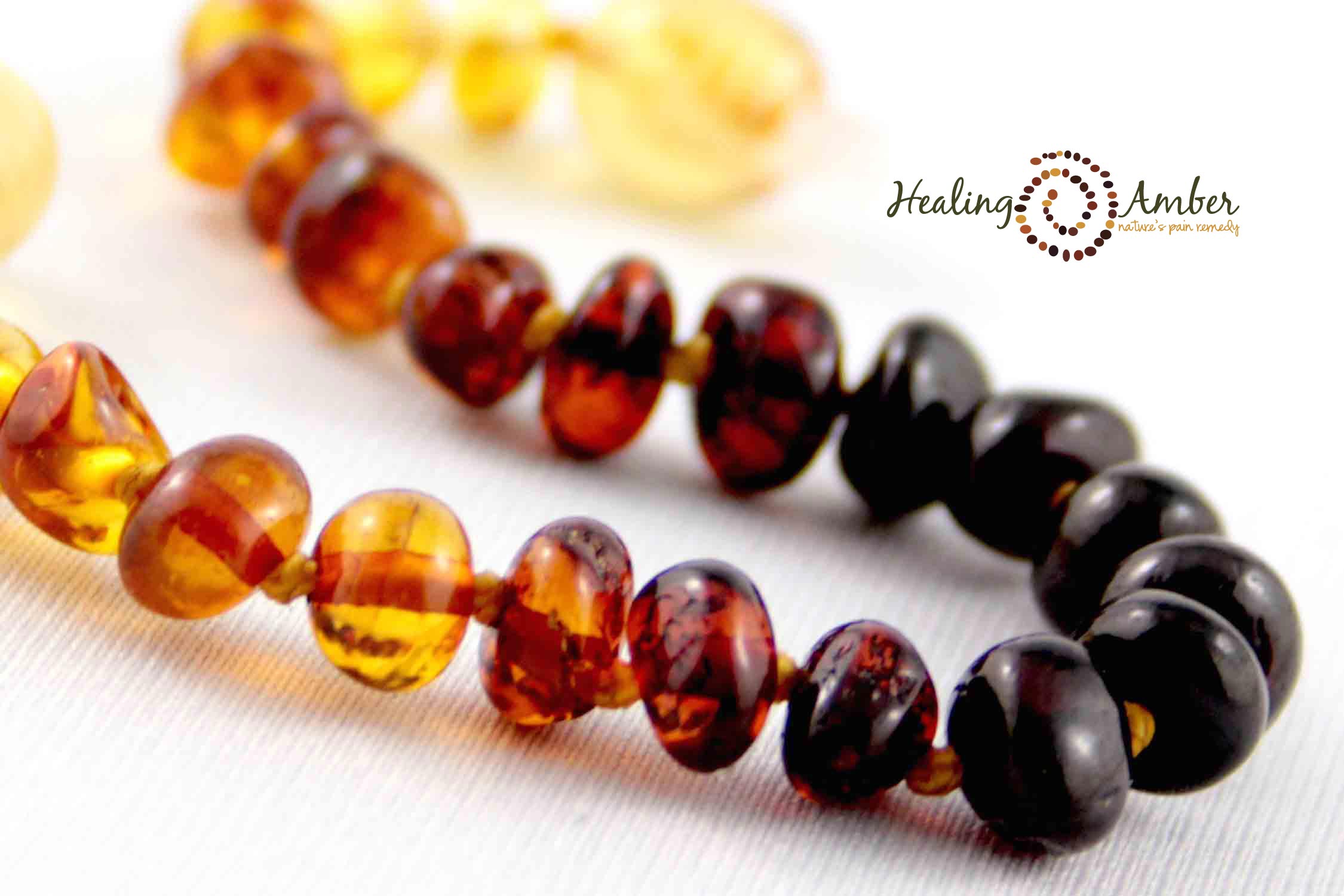 Baltic Amber Teething Bracelets - 5.5 inches - Image 26