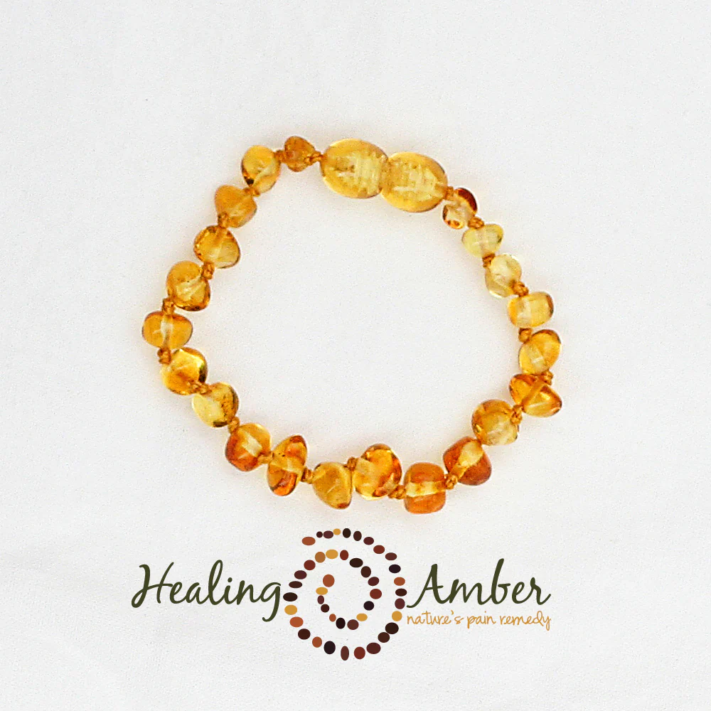 Baltic Amber Teething Bracelets - 5.5 inches - Image 7