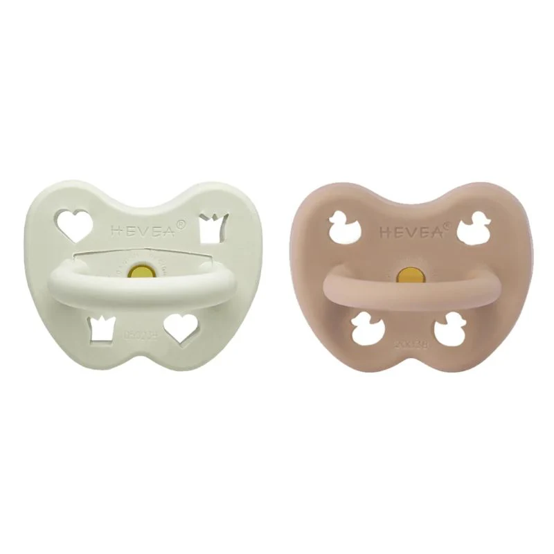Natural Rubber Pacifier - 2 Pack