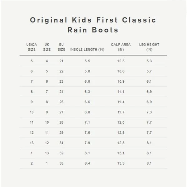 Little Kids Original First Classic Rainboots - Image 67