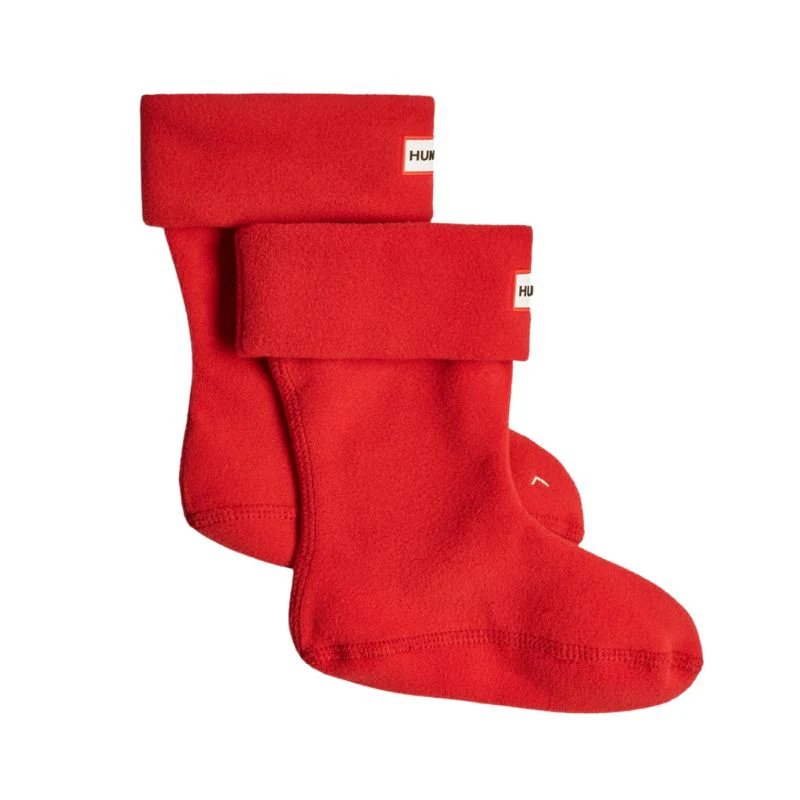 Kids Recycled Fleece Cuff Boot Socks - Image 3