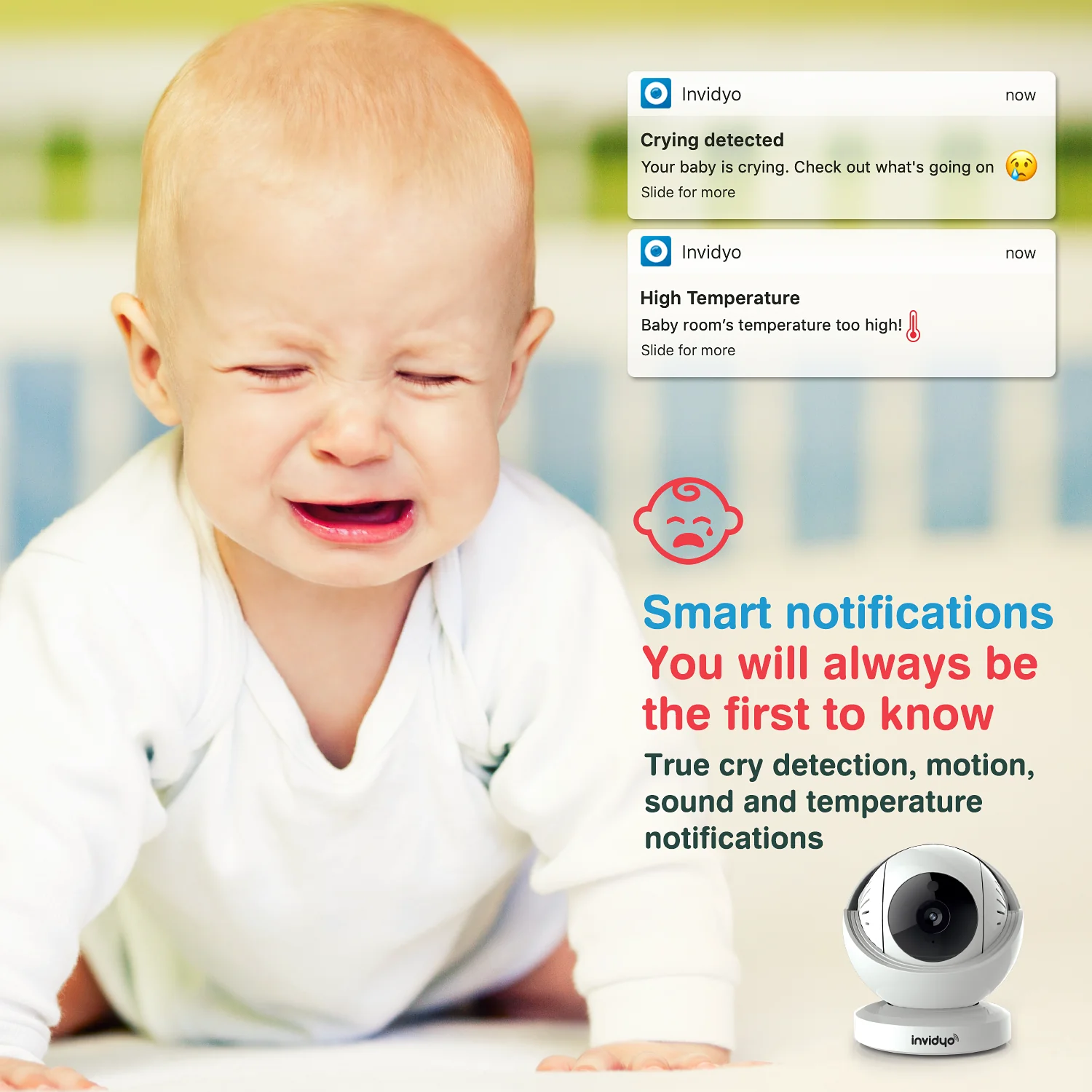 Invidyo A.I. Video Baby Monitor - Image 3