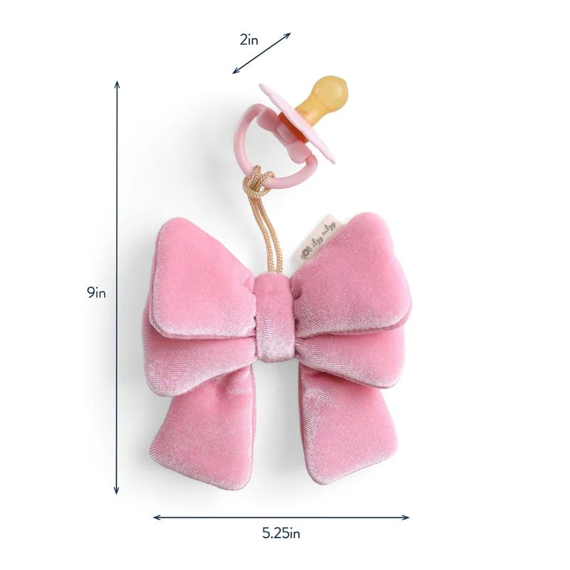 Bitzy Pal Natural Rubber Pacifier & Lovey - Image 4