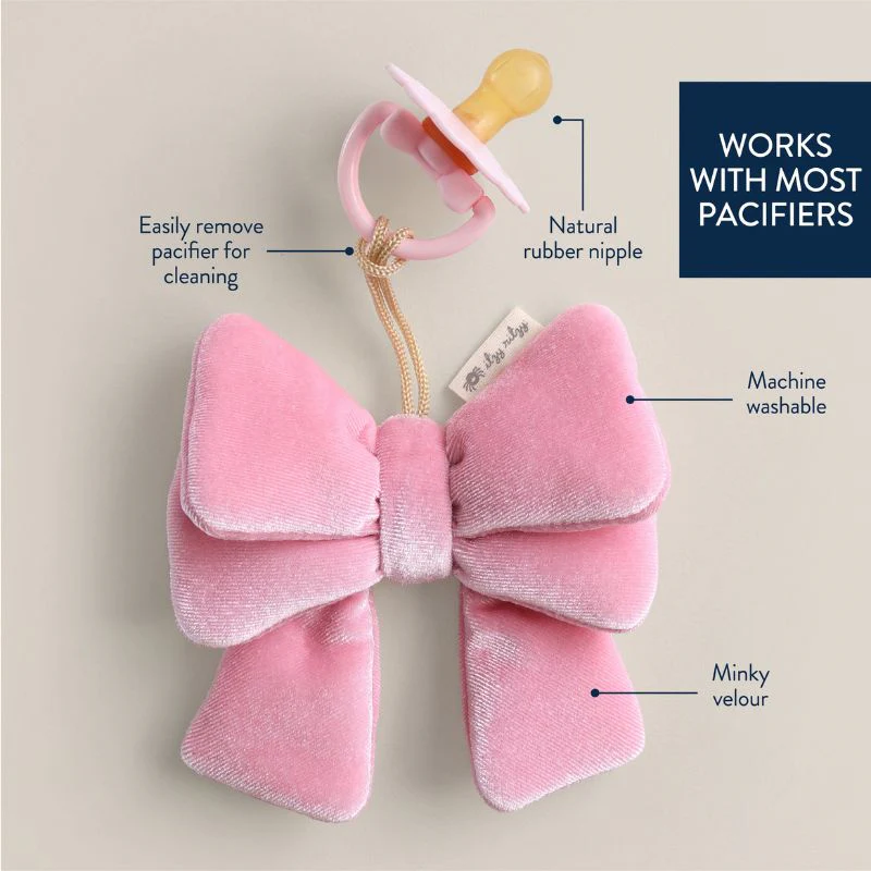 Bitzy Pal Natural Rubber Pacifier & Lovey - Image 8