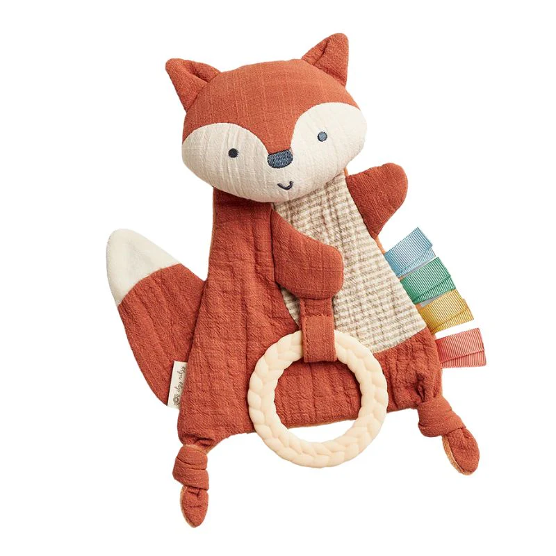 Bitzy Crinkle Sensory Crinkle Toy with Teether - Image 23