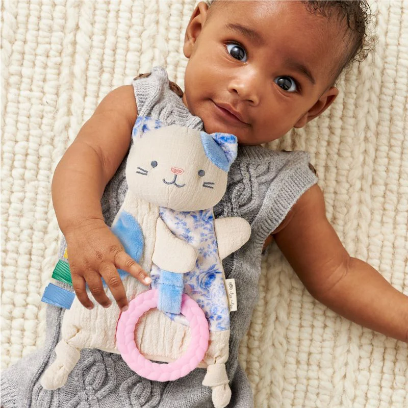 Bitzy Crinkle Sensory Crinkle Toy with Teether - Image 33