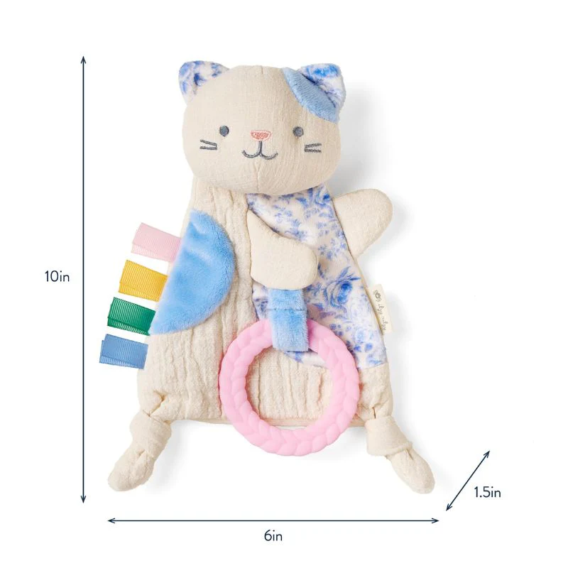 Bitzy Crinkle Sensory Crinkle Toy with Teether - Image 34