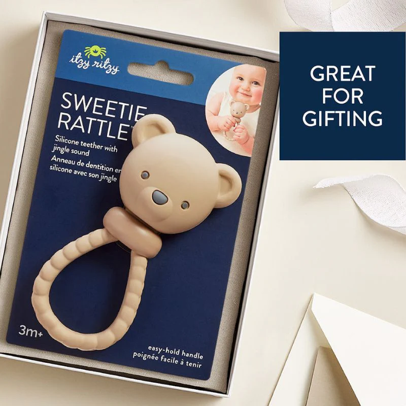 Sweetie Rattle Silicone Teether - Image 12