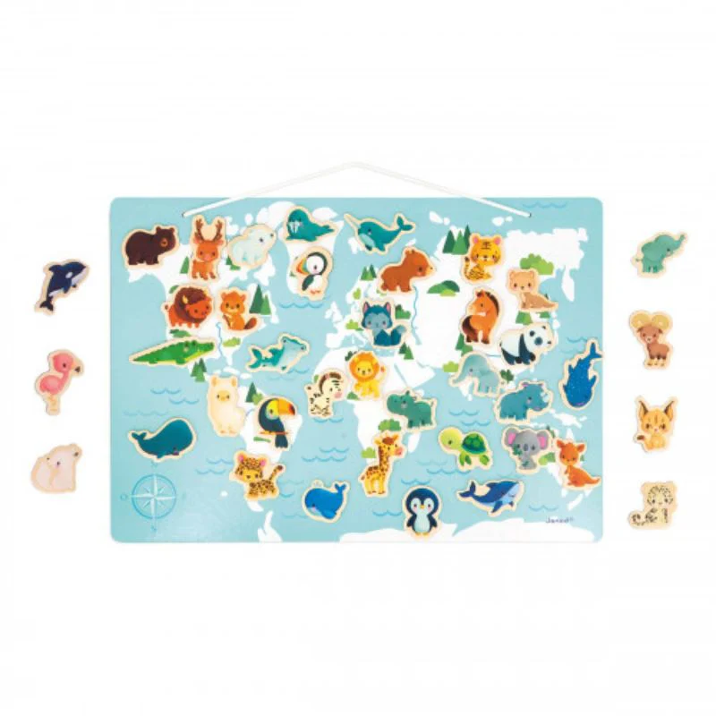 My Minikids Magnetic World Map Puzzle - Image 2