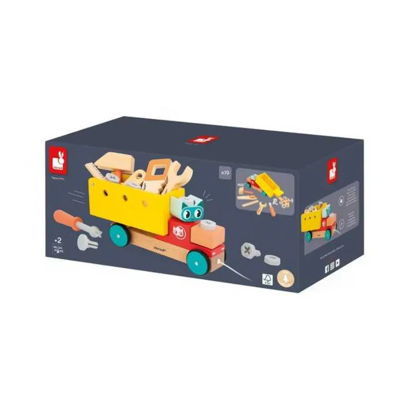 Pull Along DIY Truck Brico'Kids - Image 2