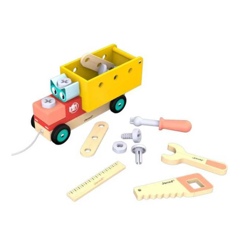 Pull Along DIY Truck Brico'Kids - Image 3