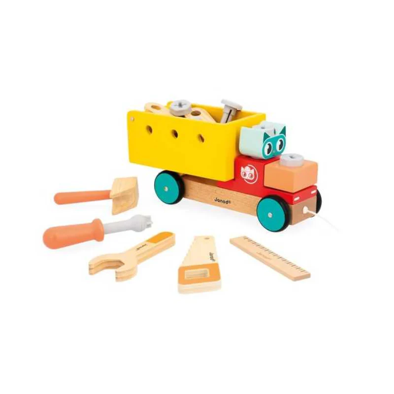 Pull Along DIY Truck Brico'Kids - Image 5