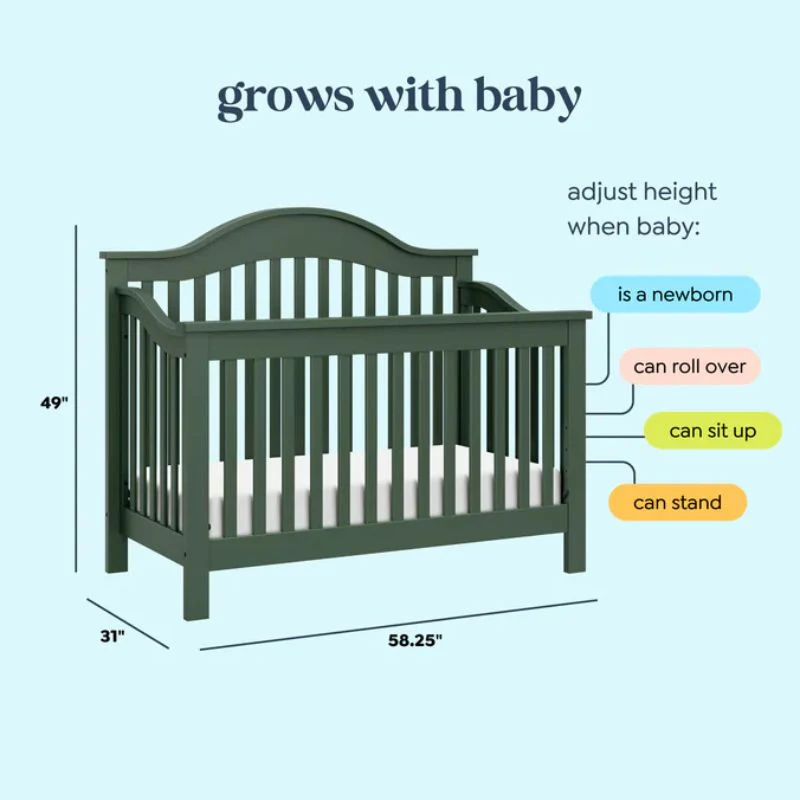 Jayden 4-in-1 Convertible Crib - Image 11