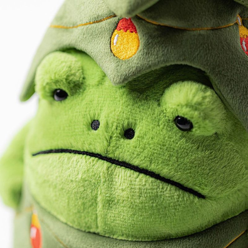 Christmas Tree Ricky Rain Frog Plush Toy - Image 4