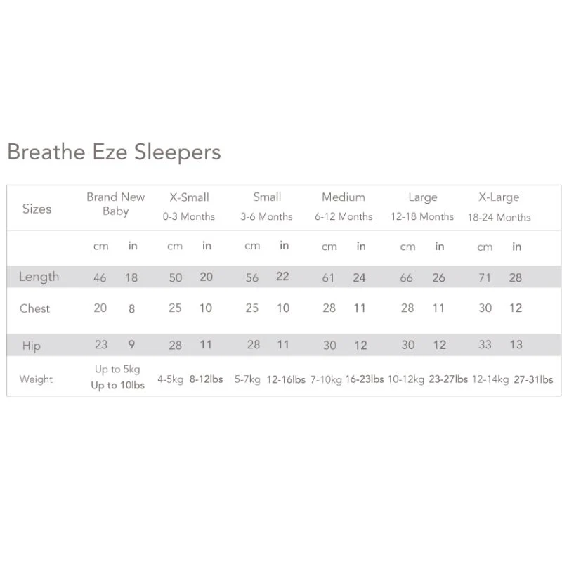 Breathe Eze 2.5 TOG Sleep Sack: Rosewater Fleck - Image 25