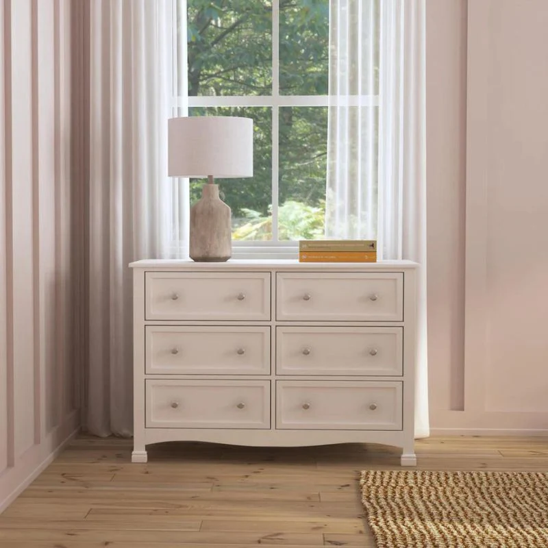 Kalani 6 Drawer Double Wide Dresser - Image 8