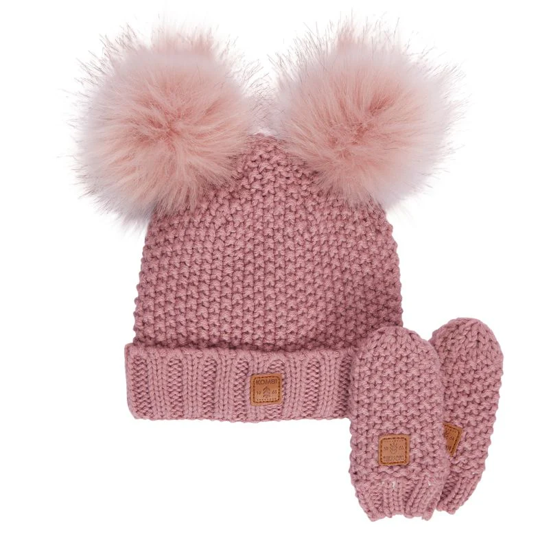Adorable Knit Toque and Mittens Set - Infants - Image 8