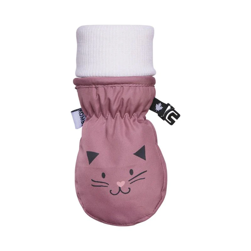 Baby Animal Foldable Cuff Mittens - XXS