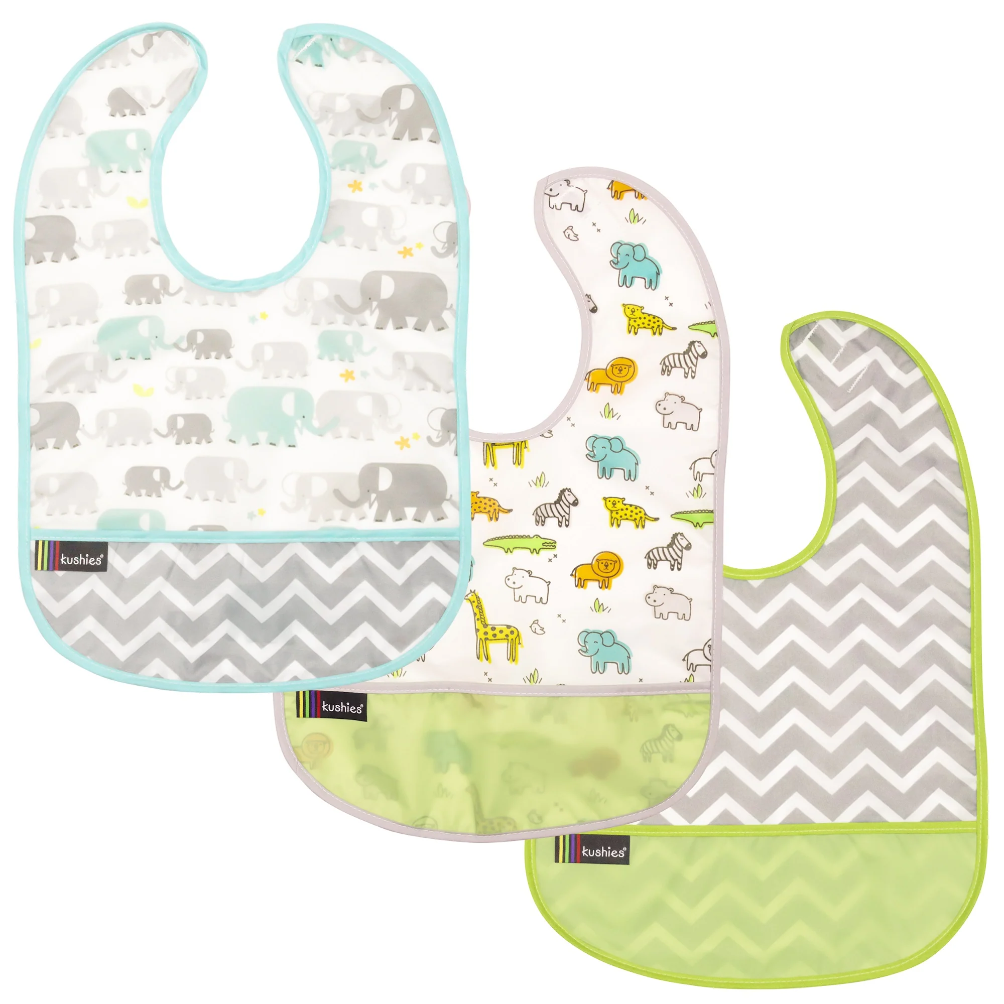 Waterproof Clean Bibs - 3 Pack - Image 10