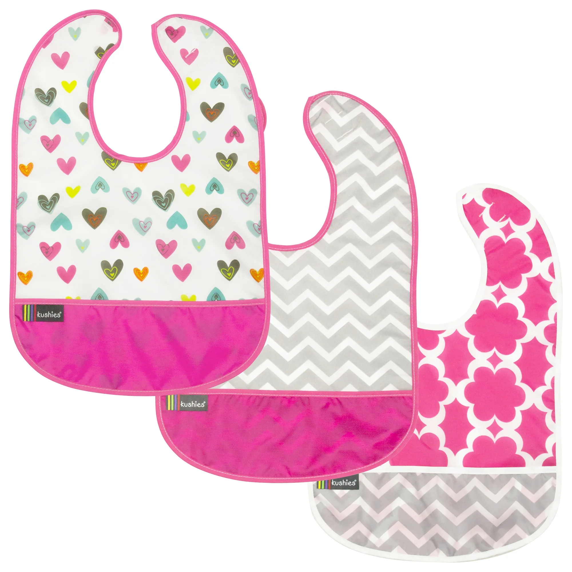 Waterproof Clean Bibs - 3 Pack - Image 6