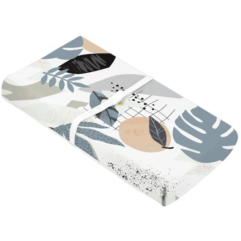 Flannel Change Pad Cover with Slits