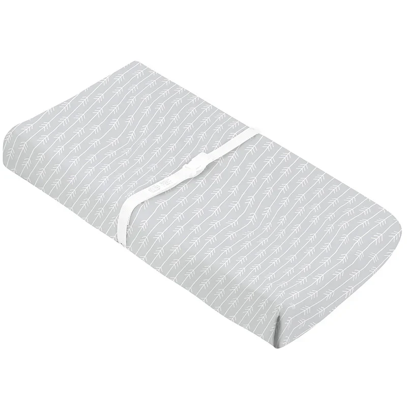 Flannel Change Pad Cover with Slits - Image 2