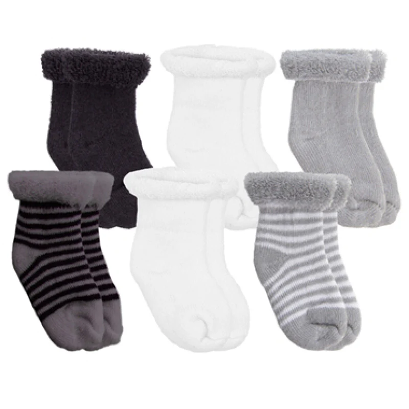 Terry Newborn Socks - 6 pack - Image 2