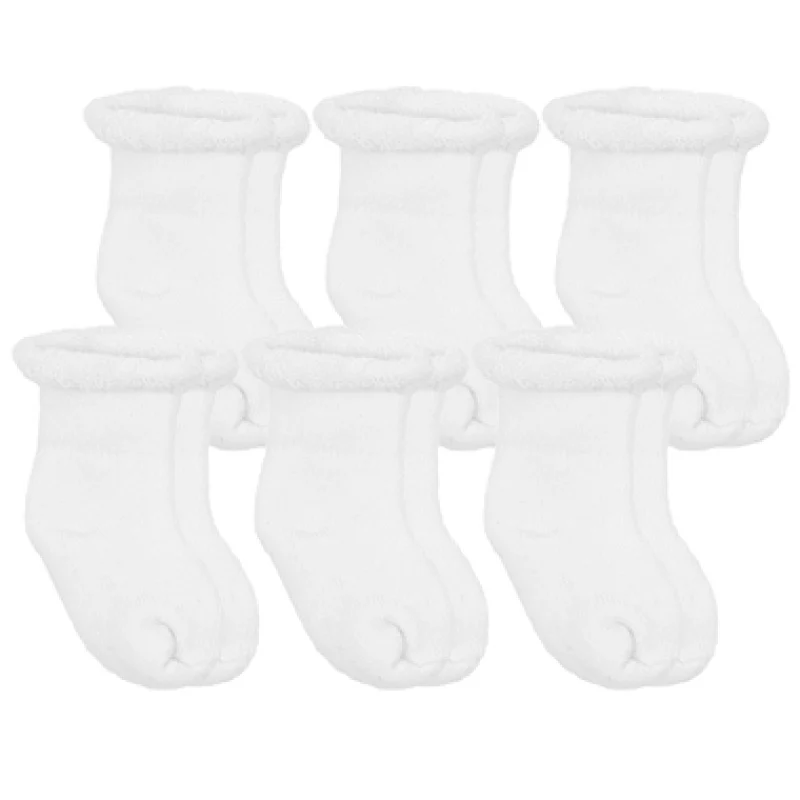 Terry Newborn Socks - 6 pack - Image 4