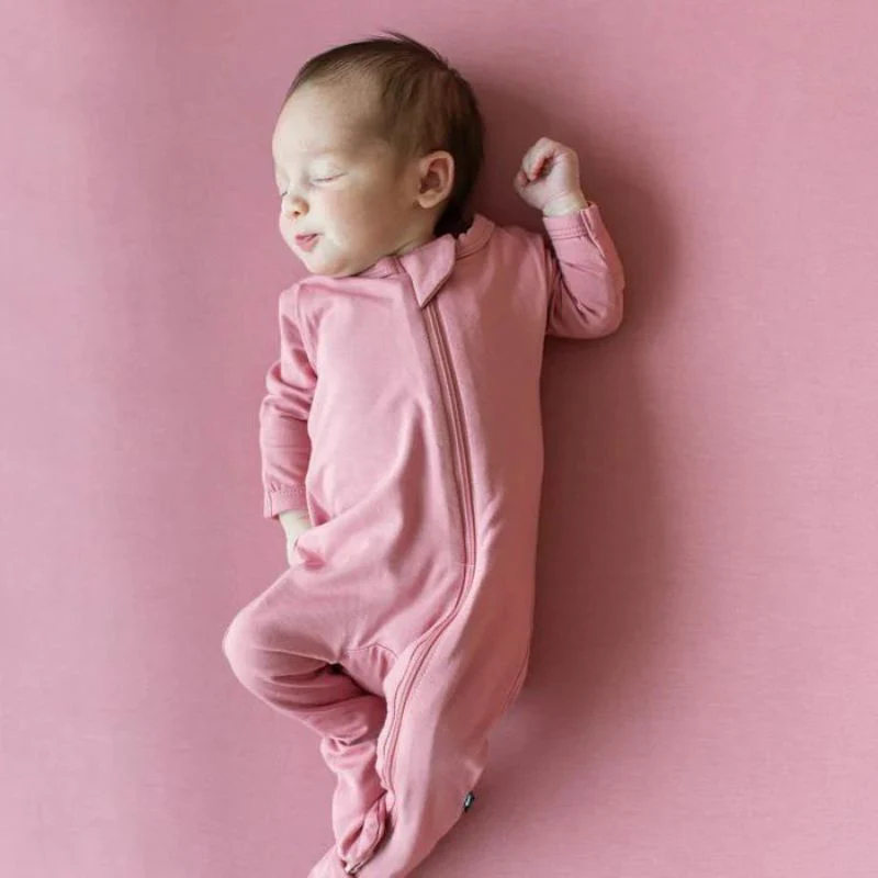 Bamboo Zippered Footie - Image 132