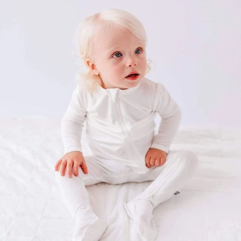 Bamboo Zippered Footie - Image 58
