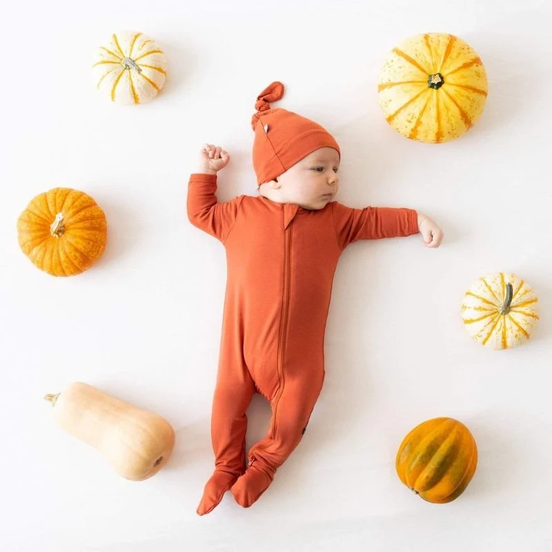 Bamboo Zippered Footie - Image 88