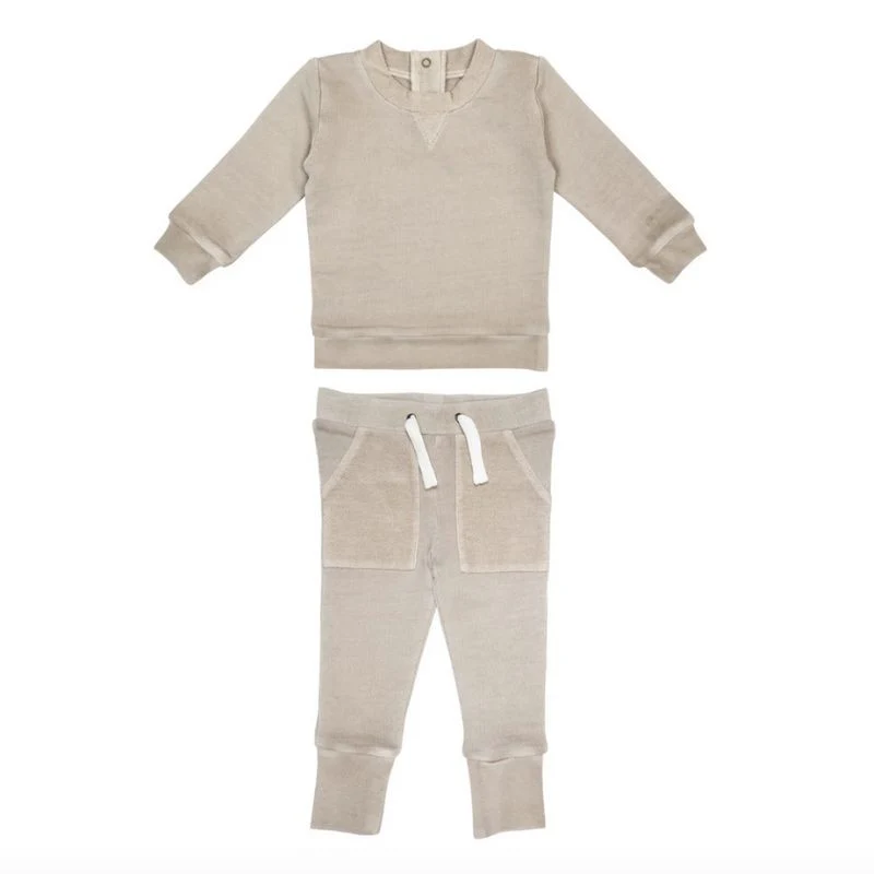 French Terry Sweatshirt & Jogger Set - Image 10