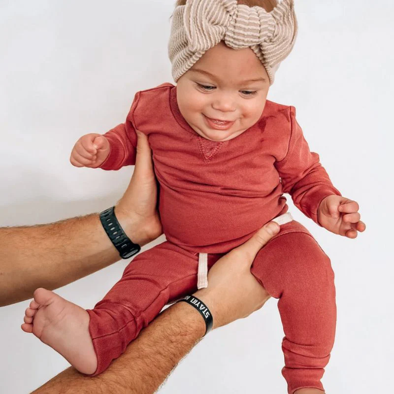 French Terry Sweatshirt & Jogger Set - Image 17